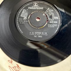 The Times vinyl single Irish pressing