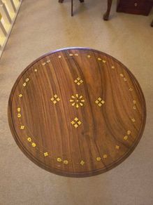 Brass Inlay Tables.
