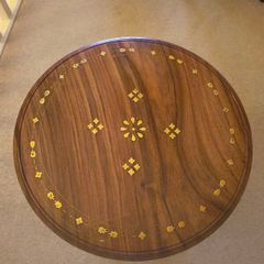 Brass Inlay Tables.