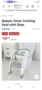 Babylo Toilet Training Seat with Step