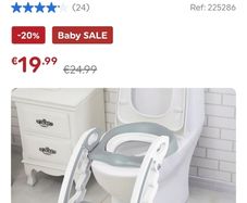 Babylo Toilet Training Seat with Step