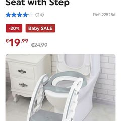 Babylo Toilet Training Seat with Step
