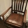 Antique carved wooden chair Image 3