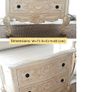 Antique White Carved Bedroom Set (can be sold separately) Image 3