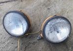 Two Yellow Headlamps
