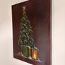Christmas theme 2026 acrylic canvas painting Image 4