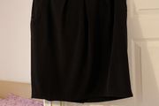 M&amp;S black straight skirt size 16