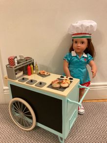 Our Generation Doll Hot Dog Stand