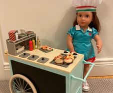 Our Generation Doll Hot Dog Stand