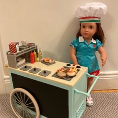 Our Generation Doll Hot Dog Stand