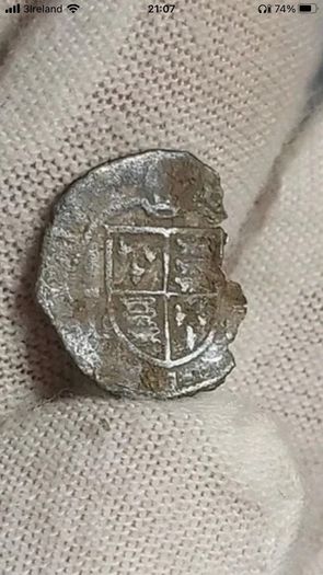 Henry VII 1485-1509 Sovereign Type Penny, Mitre Above Shield,  Durham mint