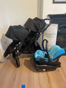 Baby jogger city select double buggy