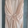 H&M beige tie front dress Sz 40 (Fit 12-16UK) Image 2