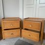 Pair of Caseys Kawali Rattan Bedside Tables Image 2