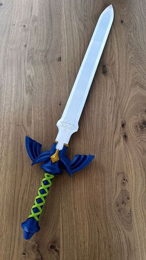 Master Sword Life-Size 3D Printed Zelda Sword | 89 cm