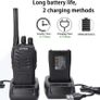 Baofeng 2PCS Handheld Two Way Radio TH-888S PMR Portable Walkie Talkies for Security Events Hiking Biking Camping Image 4