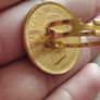 1941 Half Penies Coin Ring Uk Image 2