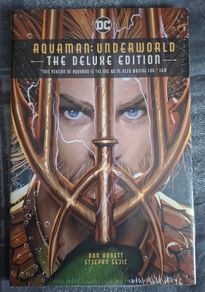 AQUAMAN UNDERWORLD Deluxe Edition. Hardcover graphic novel. From DC Comics