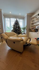Leather Recliner - Electric