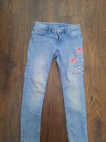 Jeans girls H and M 7-8 years