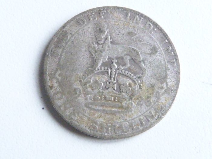 English silver shilling