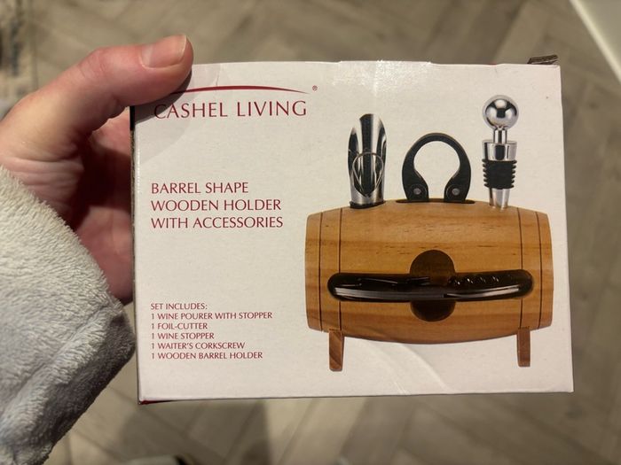 Wine Barrel Hold Set