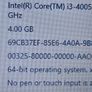 Toshiba Sattelite 15.6 inch Laptop, i3 Core, 4GB Ram, 1 Terrabyte HDD, White, Windows 10 Home Image 3
