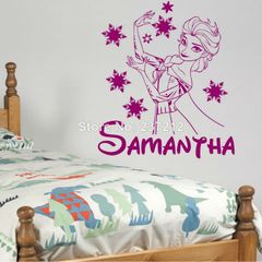 Frozen Elsa name decal
