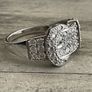 Sterling Silver Buckle Ring Image 3