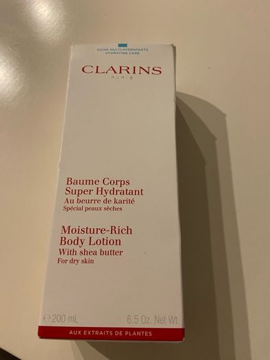 Clarins brand new Moisture rich body lotion