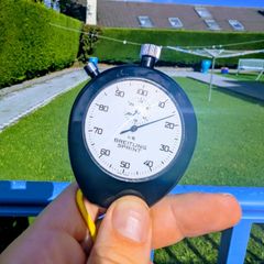 Massive Discount - Breitling Sprint Swiss Mechanical Chronograph Stopwatch