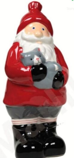 Ceramic Santa decoration