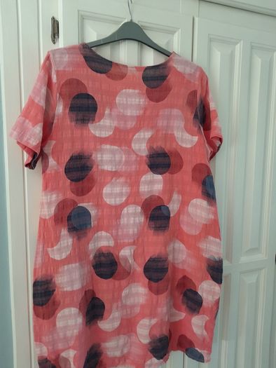 Tunic 30% linen & 70% Cotton New