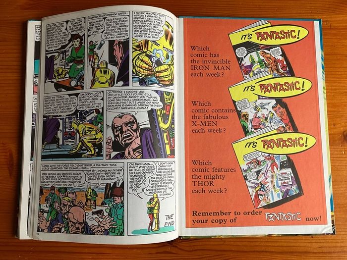Comic: 'Fantastic' annual 1968