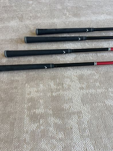 Callaway Xr Irons - Regular Flex Graphite Shafts - 5-PW