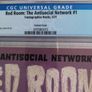 Fantagraphics Red Room Issue 1 CGC 9.8 Certified Graded Comic Framed Image 3