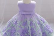New Baby Girl Flower Dress size 3-9 mths
