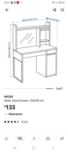 Ikea Micke Desk