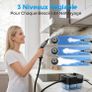 Dzaki Handheld Steam Cleaner, Portable, 1600ml Water Tank, 4 Bar Image 6