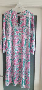 F&F pink and turquoise kaftan Sz M (12-14 UK) - Bnwt Rrp 22