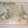 Vintage 1977 Beatrix Potter Nursery Frieze Trio Pictures Image 3