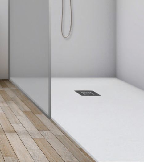 Clearance: Gemstone White Rectangular Tray 1200 X 800mm - Square Waste