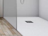 Clearance: Gemstone White Rectangular Tray 1200 X 800mm - Square Waste