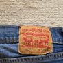 Levi's 512 Distressed Jeans Size 33 Leg 34 Image 7