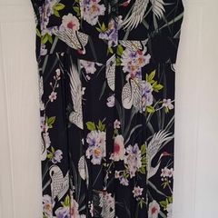 ZARA floral dress M