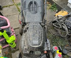 Hyundai Pro-Lawn petrol lawnmower.