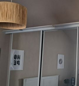 wardrobe sliding doors (mirror)