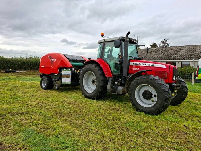 Round baler