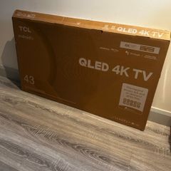 43" TCL 4k Qled Tv 43c635k