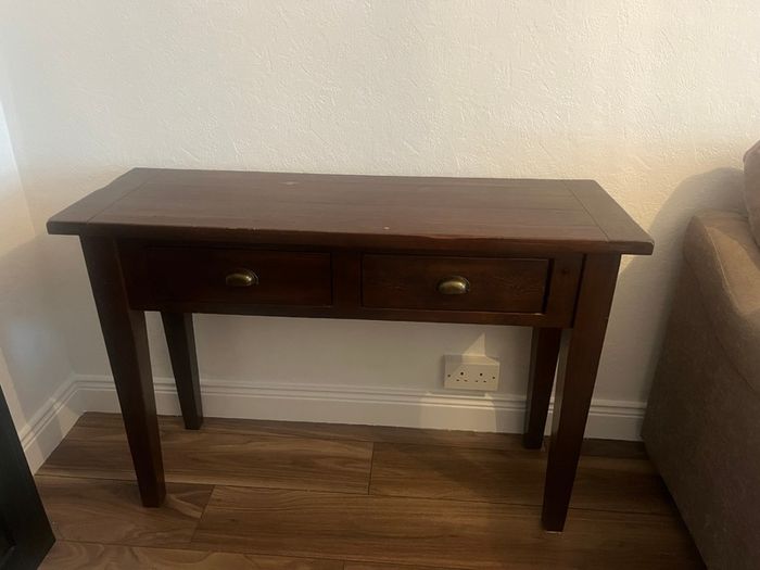Console table